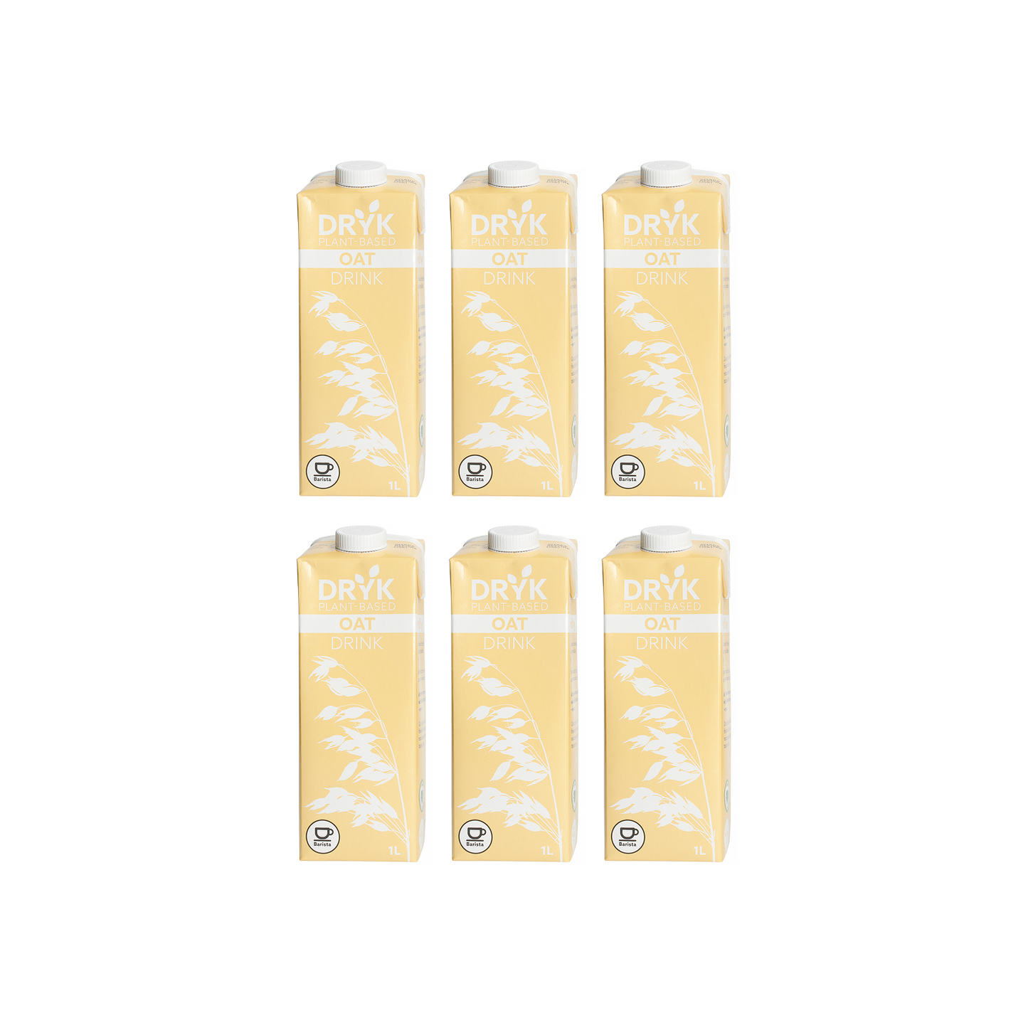 DRYK - Oat Barista - Napój owsiany, pakiet 6x 1 l