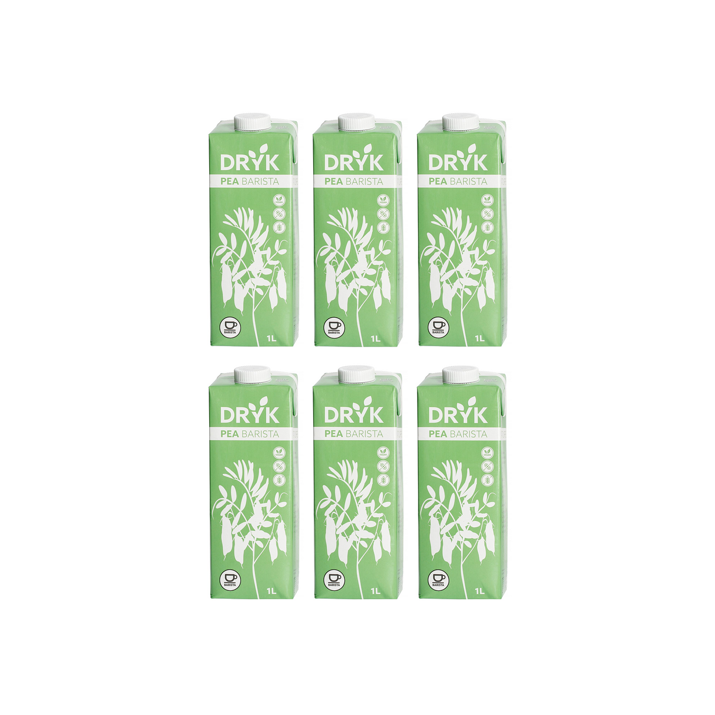 DRYK - Oat Barista - Napój owsiany, pakiet 6x 1 l